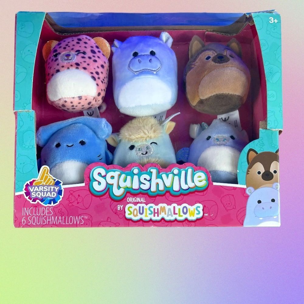 SQUISHVILLE 6 pack 3” SQUISHVILLES